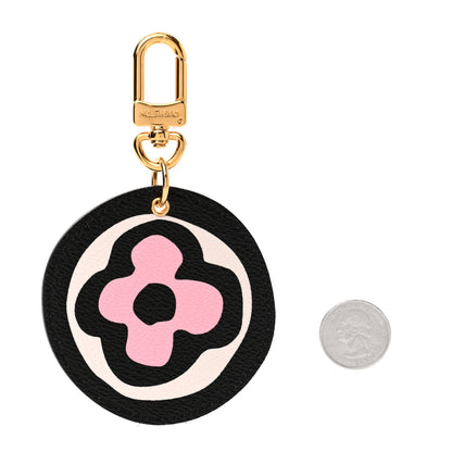 Louis Vuitton Monogram Wild At Heart Illustre Bag Charm Key Ring Black 2 of 5