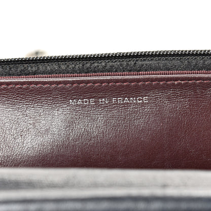 Chanel Lambskin Quilted Wallet On Chain WOC Black 6 of 24