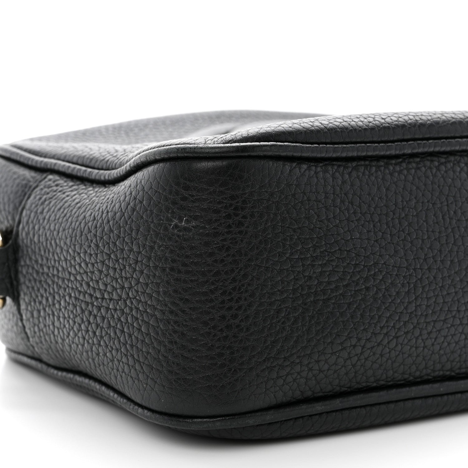 Gucci Pebbled Calfskin Small Soho Disco Bag Black 9 of 15