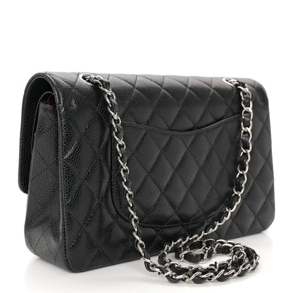Chanel Caviar Quilted Medium Double Flap Black 3 of 11