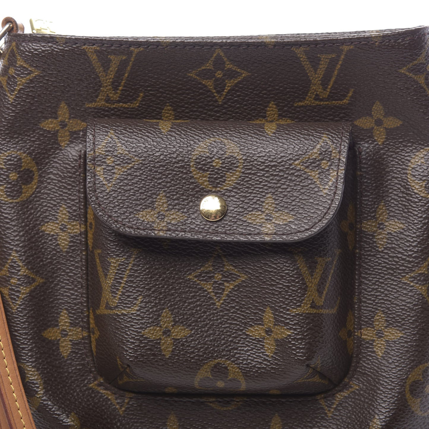 Monogram Partition Wristlet