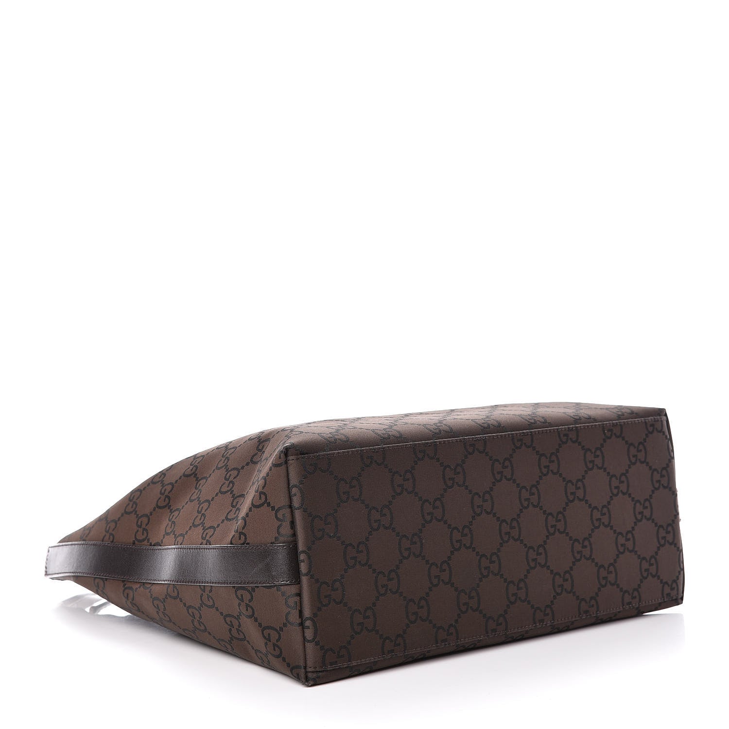 Gucci Nylon Monogram Hobo Dark Brown 4 of 12