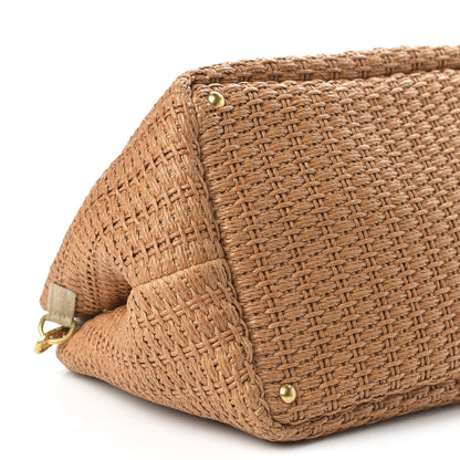 Prada Raffia Canvas Mistolino Tote Naturale 6 of 11