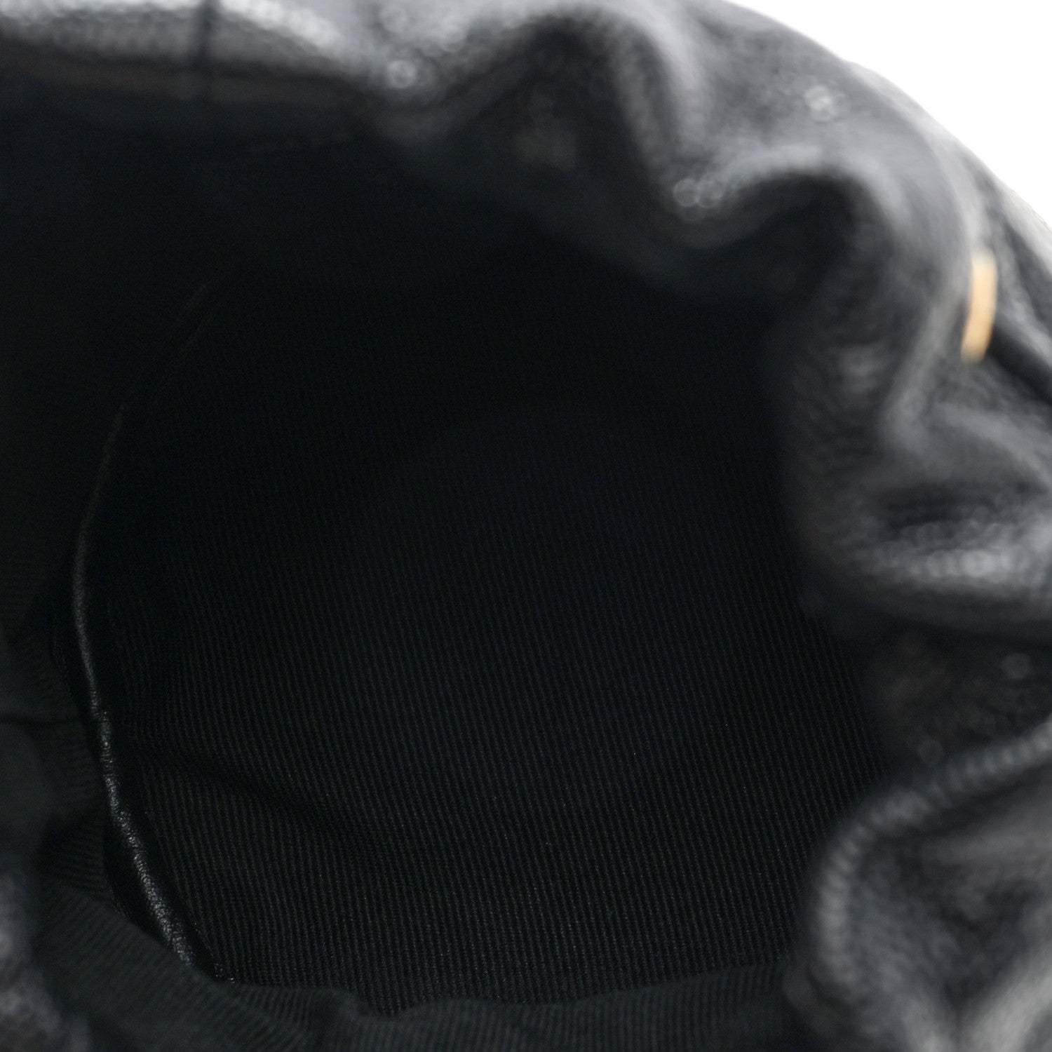 Chanel Caviar Quilted Coco First Bucket Clutch With Chain Black 5 of 10