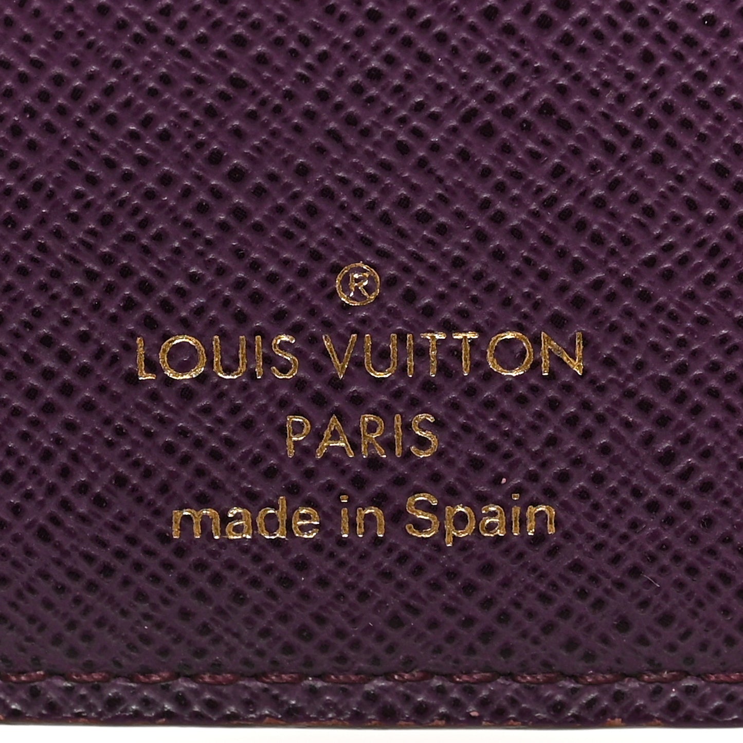 Monogram Insolite Wallet Cassis