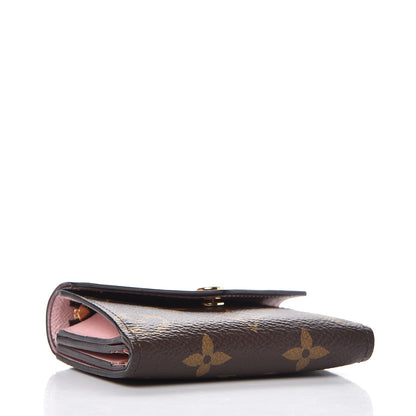 Louis Vuitton Monogram Zoe Wallet Rose Ballerine 4 of 7