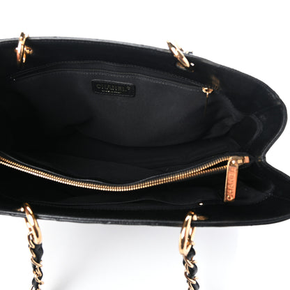 Chanel Caviar Quilted Grand Shopping Tote GST Black 8 of 13