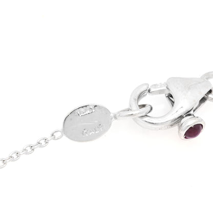 Roberto Coin 18K White Gold Diamond .23ctw Diamonds By The Inch Five Station Necklace 4 of 4
