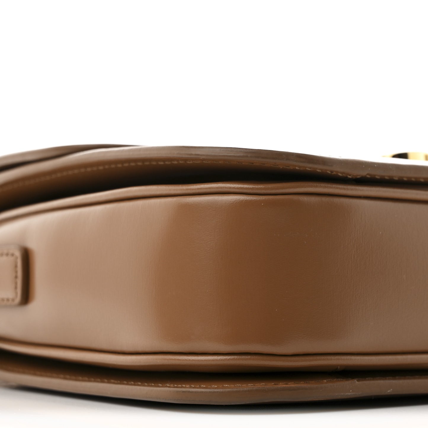 Shiny Calfskin Medium Triomphe Bronze