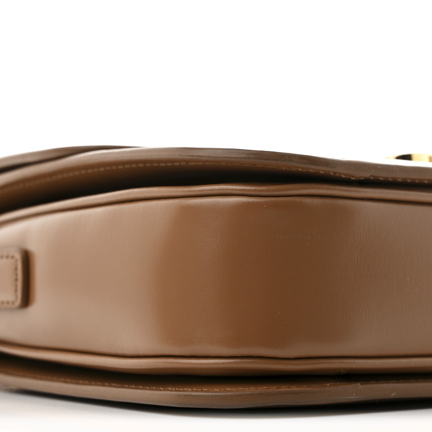 Celine Shiny Calfskin Medium Triomphe Bronze 10 of 12