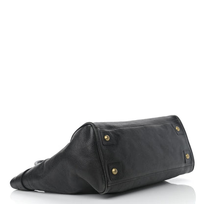 Mulberry Natural Leather Bayswater Tote Black 4 of 17