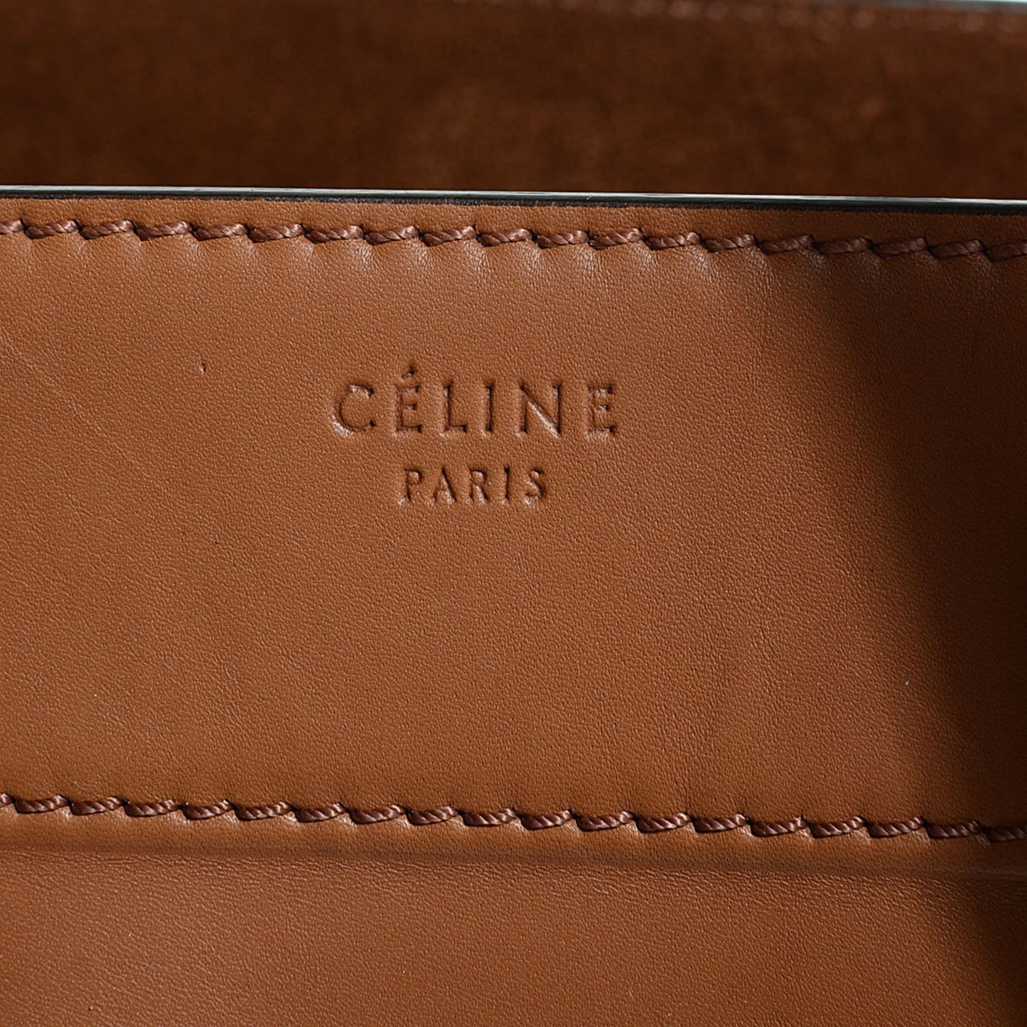 Palmelato Calfskin Medium Phantom Luggage Camel