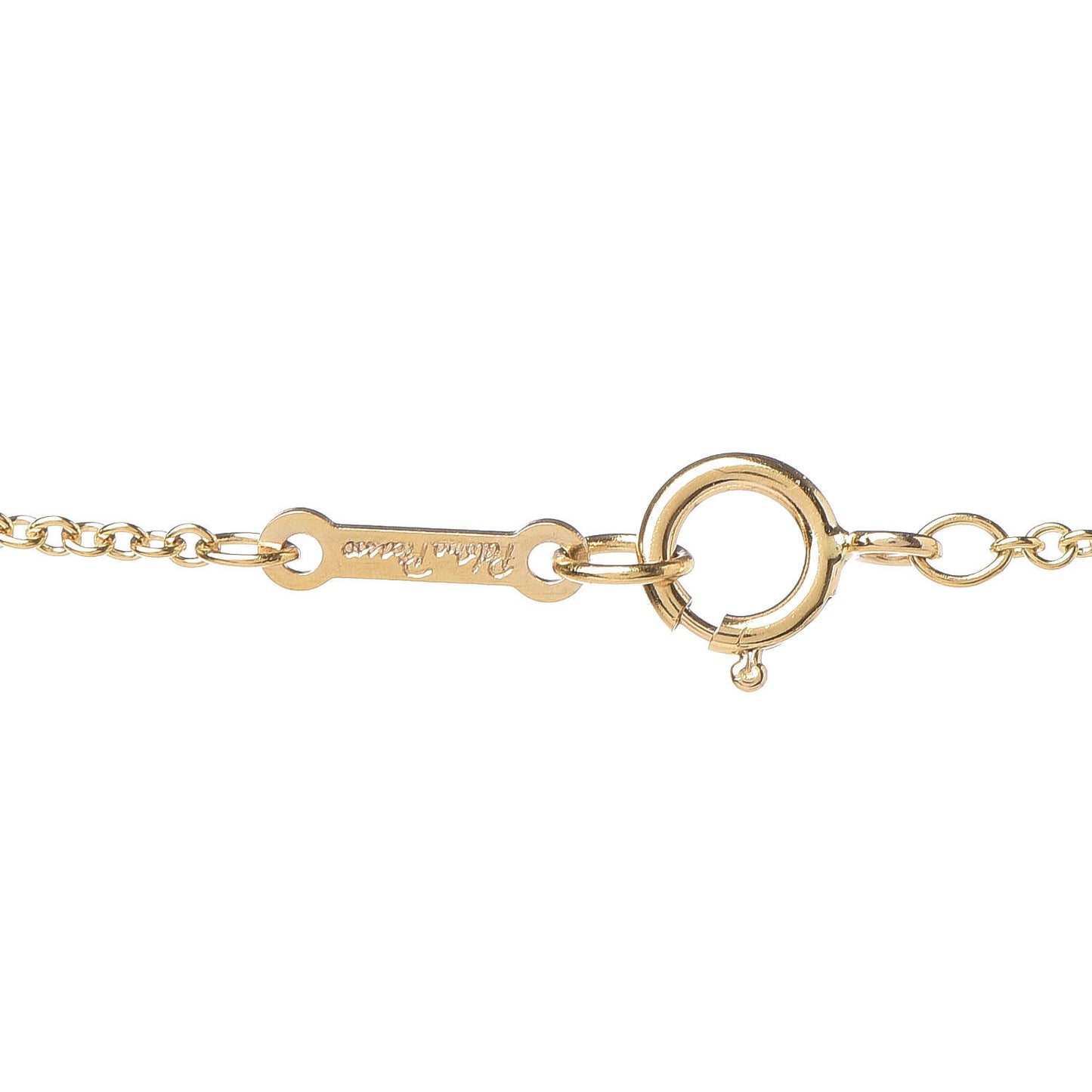 18K Yellow Gold Paloma Picasso Loving Heart Necklace