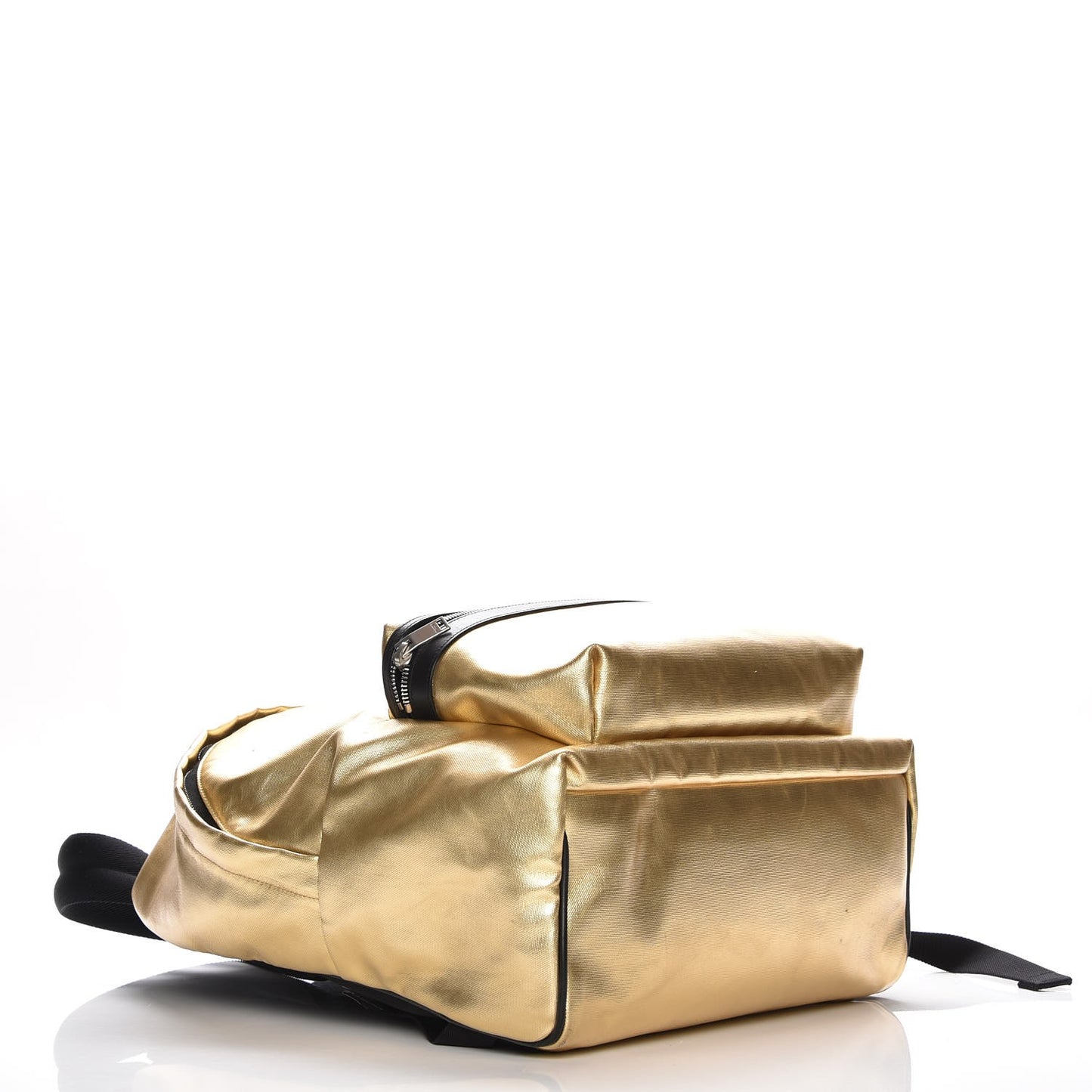 Nylon Metallic Hunting Backpack Gold