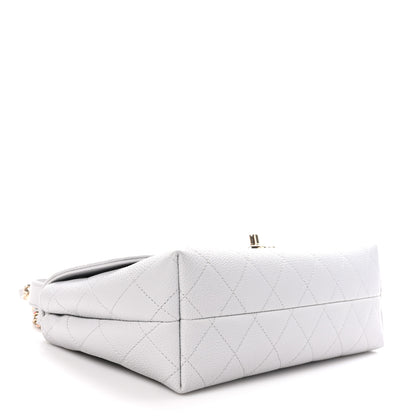 Chanel Caviar Quilted City Walk Flap Light Grey 4 of 10