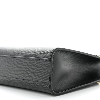 Louis Vuitton Epi Sac Plat BB Black 9 of 9