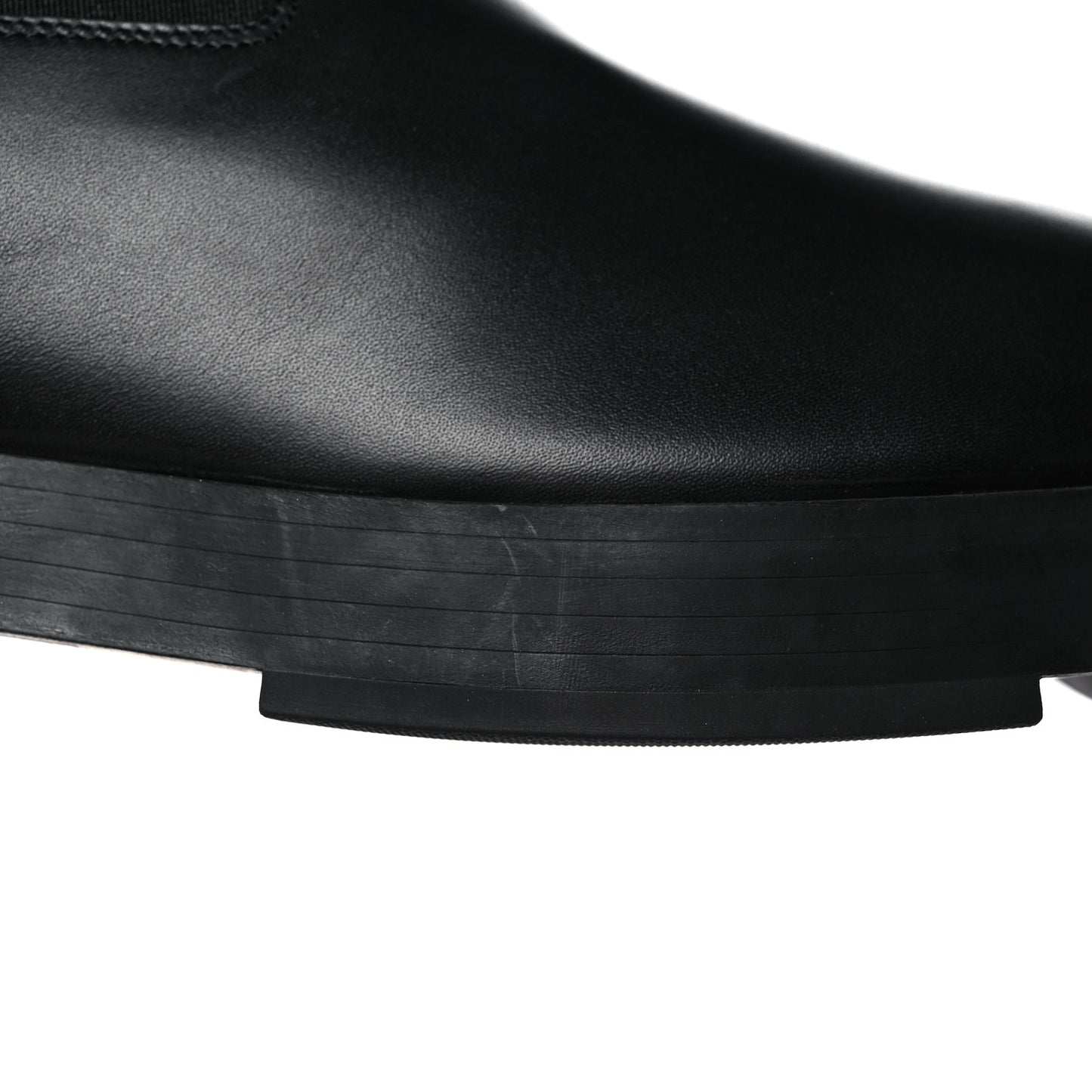 Square Chelsea Boots 40 Black
