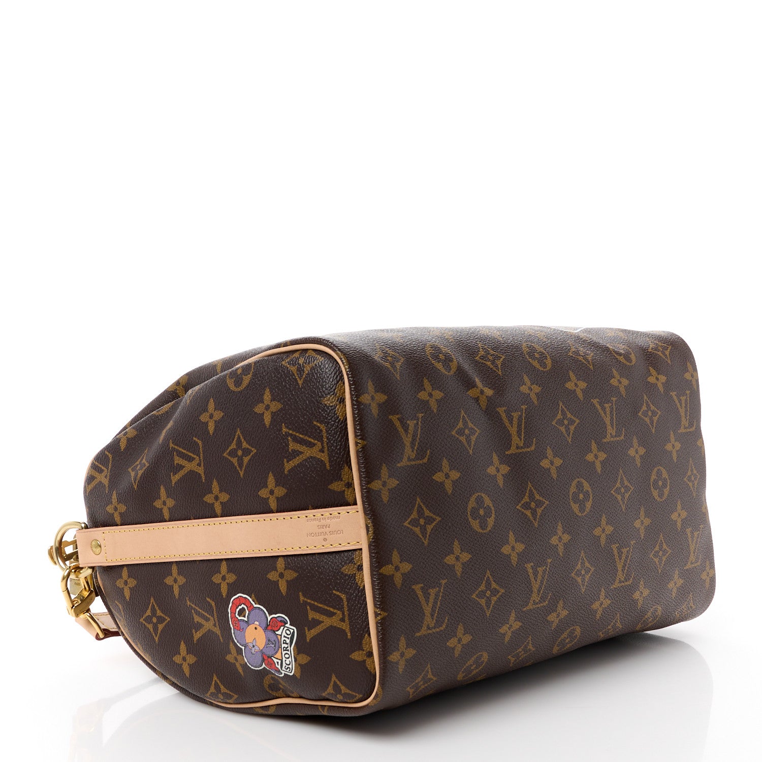 Louis Vuitton Monogram World Tour Speedy Bandouliere 30 4 of 11