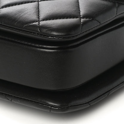 Chanel Lambskin Quilted Medium Trendy CC Flap Dual Handle Bag Black 10 of 10