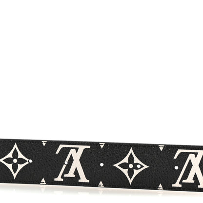 Louis Vuitton Monogram Crafty 30mm Iconic Reversible 90 36 Belt Caramel Cream Black 3 of 5