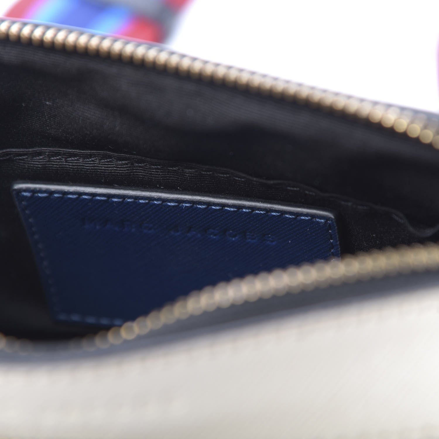 Marc Jacobs Saffiano Small Snapshot Camera Bag Navy Multicolor 7 of 12