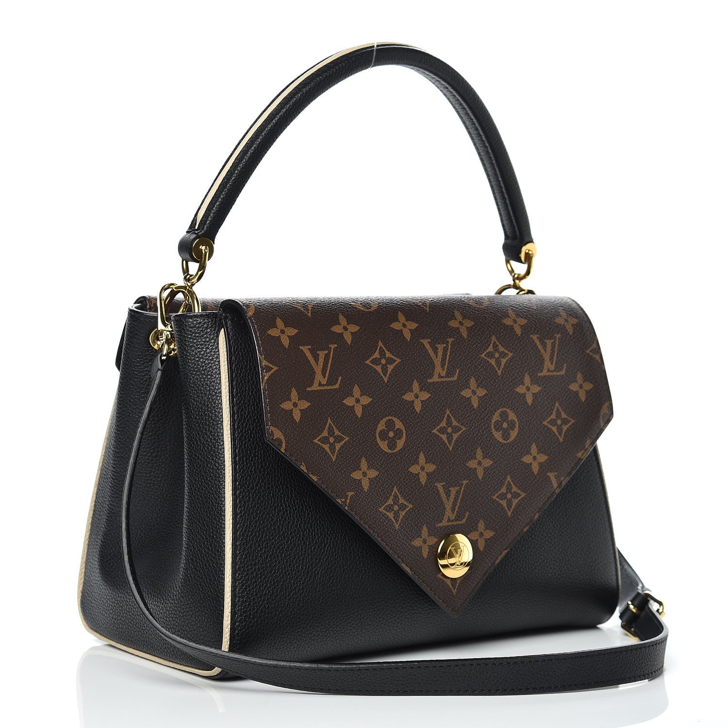 Louis Vuitton Monogram Double V Black 3 of 8