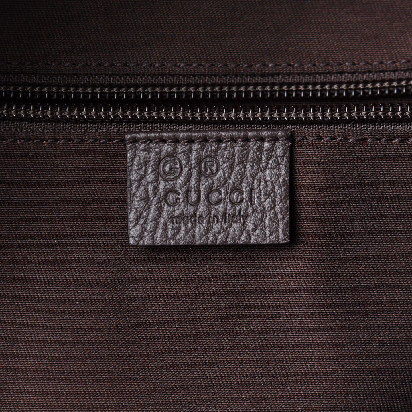 GG Monogram Travel Backpack Dark Brown