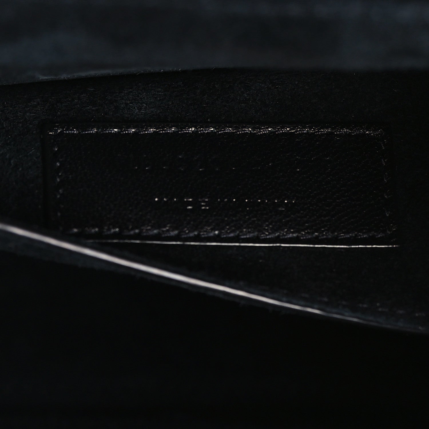 Saint Laurent Smooth Calfskin Suede Medium Bellechasse Black 7 of 9
