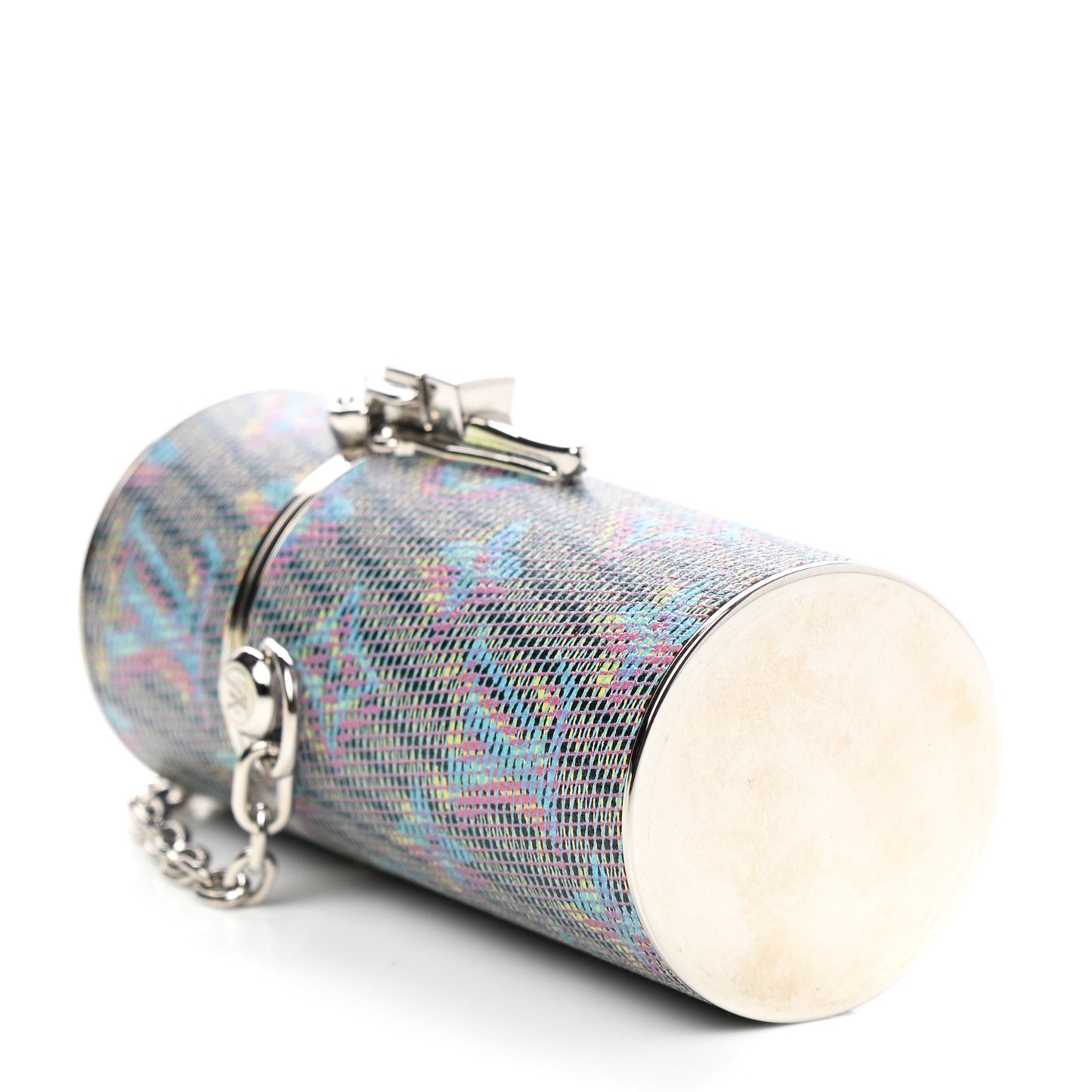 Monogram LV Pop Chain Lipstick Case Blue