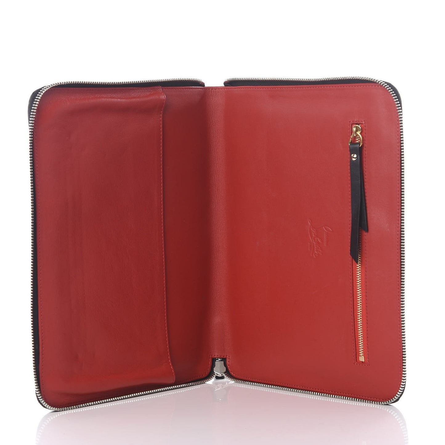 Calf Spiked Cris iPad Case Black