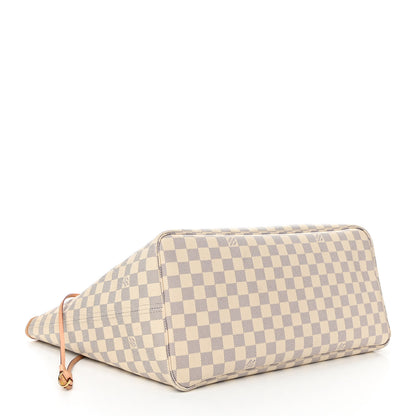 Louis Vuitton Damier Azur Neo Neverfull GM Rose Ballerine 5 of 13