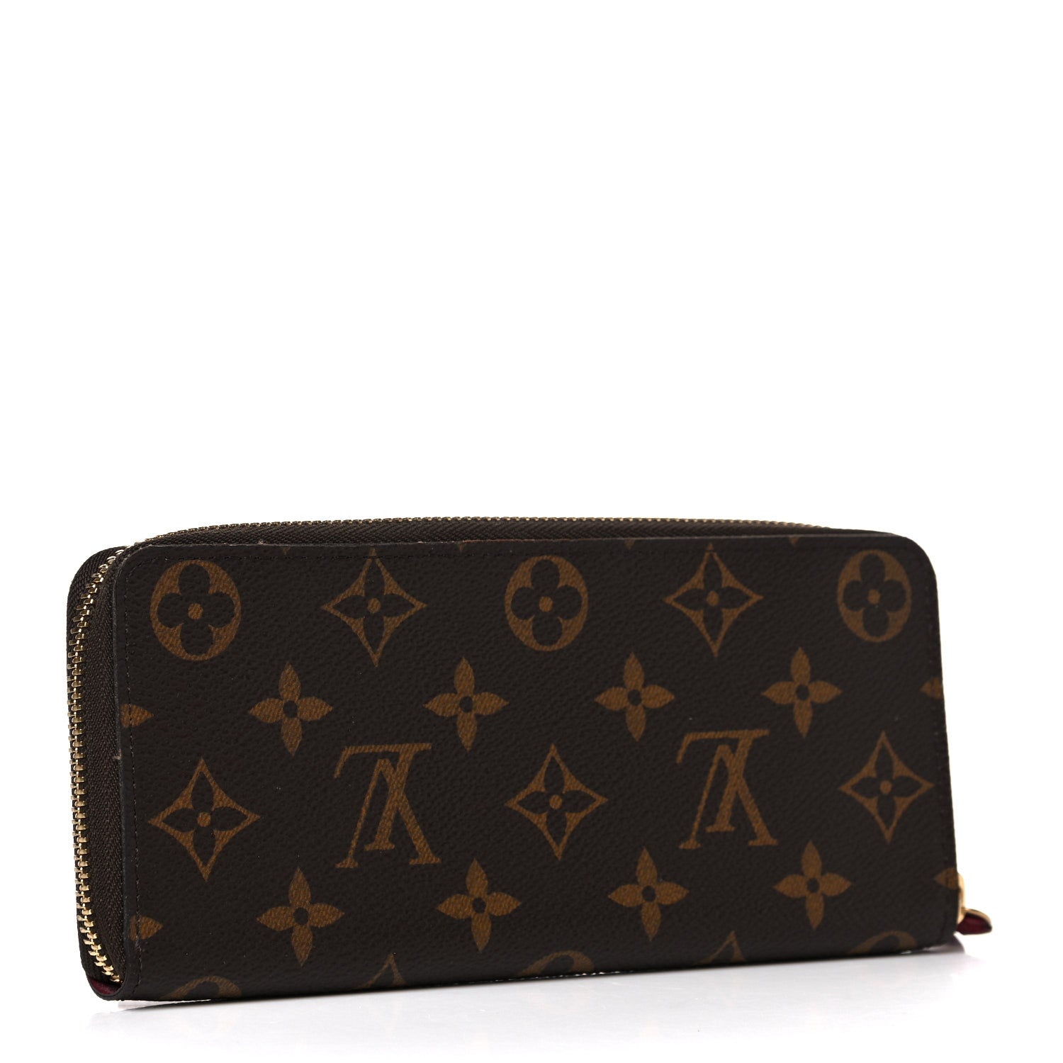 Louis Vuitton Monogram Clemence Wallet Fuchsia 3 of 14