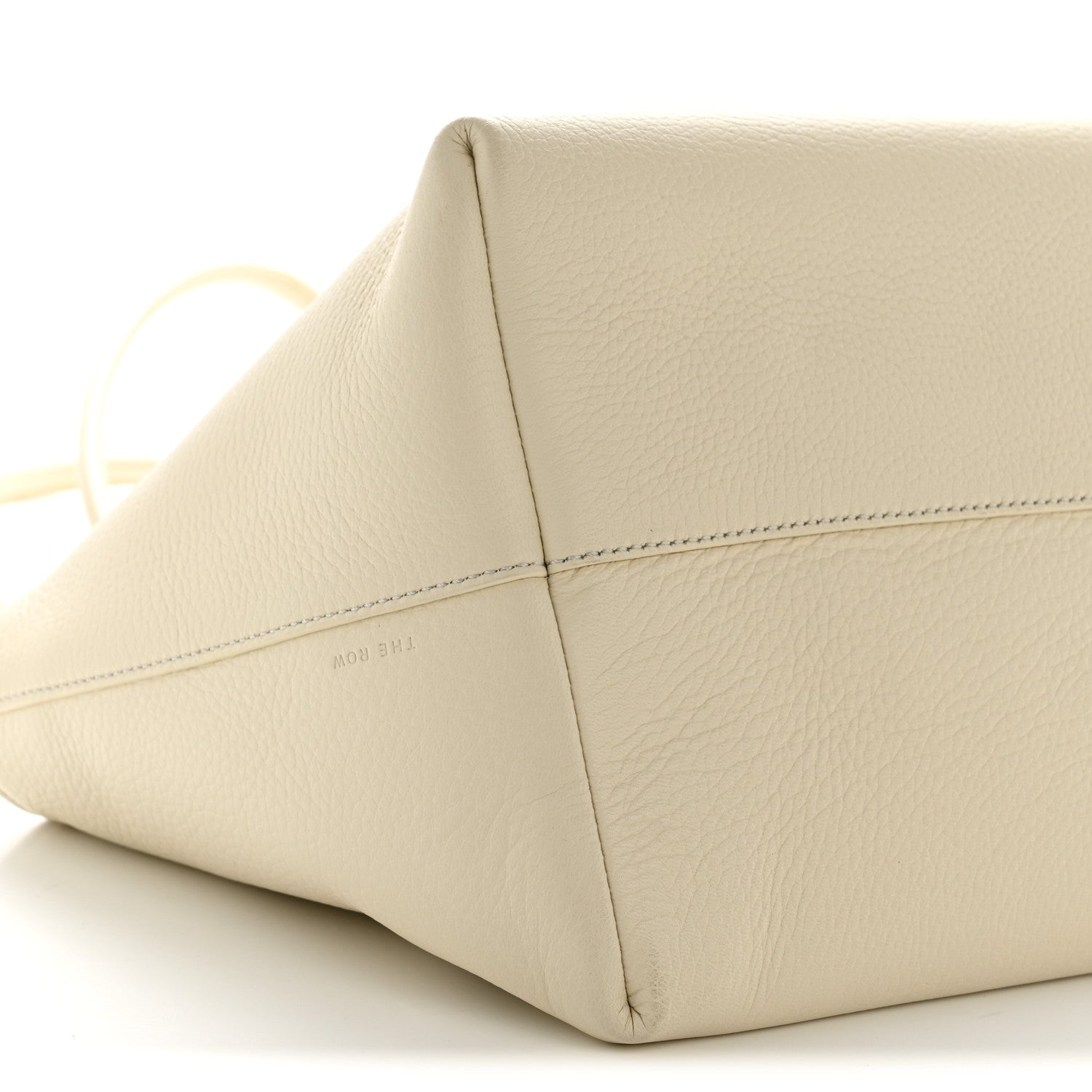 The Row Deerskin Terrasse Bag Ivory 8 of 11