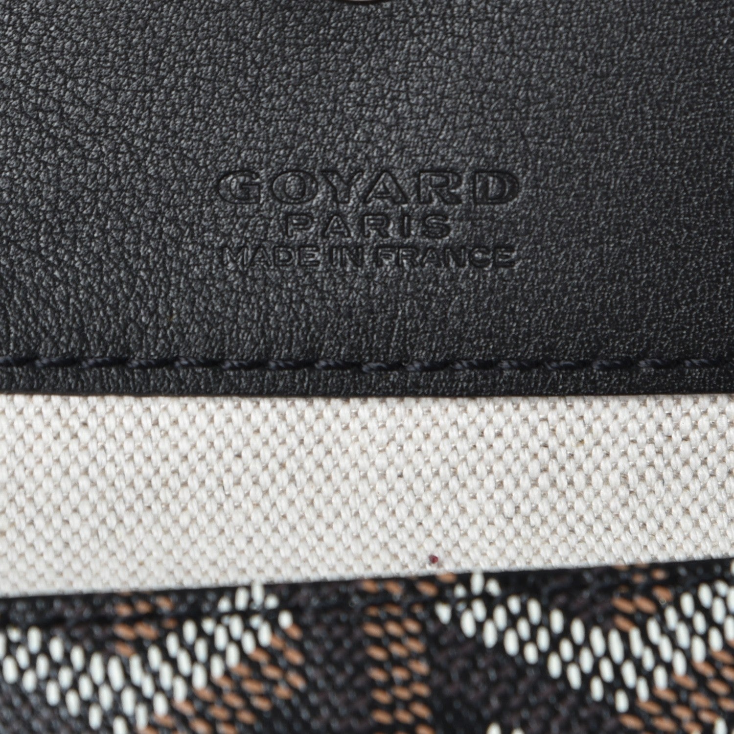 Goyard Goyardine Saint Louis GM Black 8 of 10