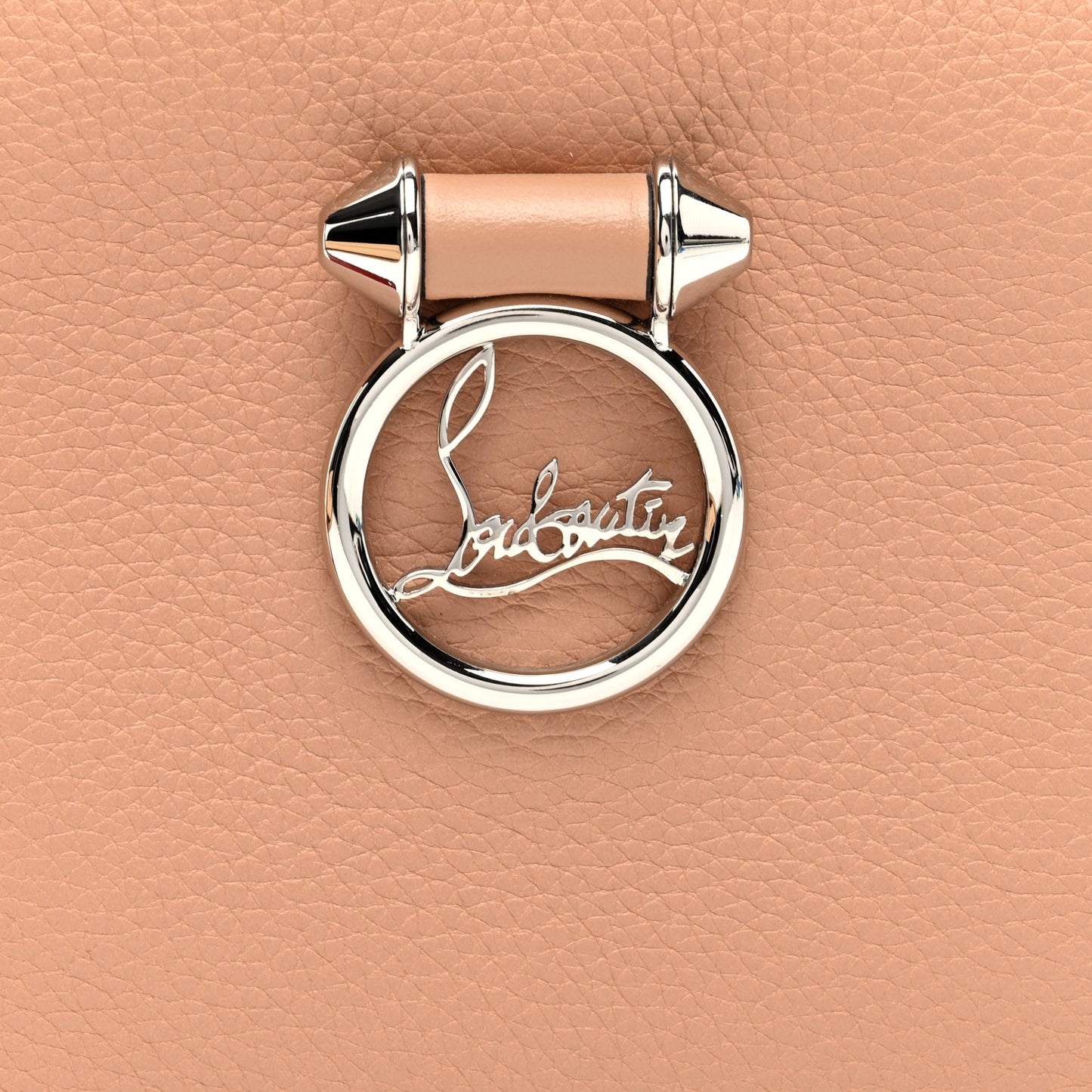 Calfskin Mini Rubylou Crossbody Nude