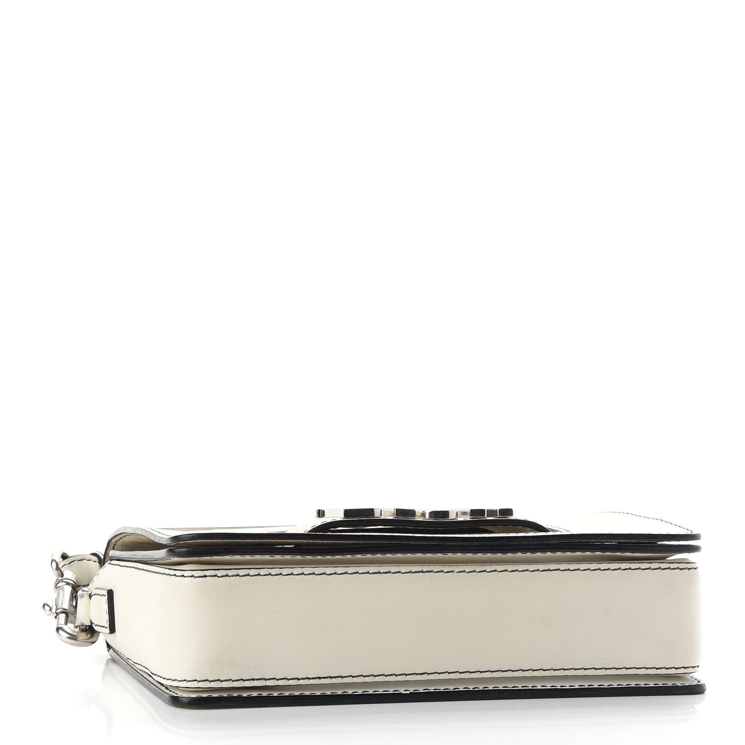 Christian Dior Smooth Calfskin Dio(r)evolution Flap Bag Off White 4 of 13