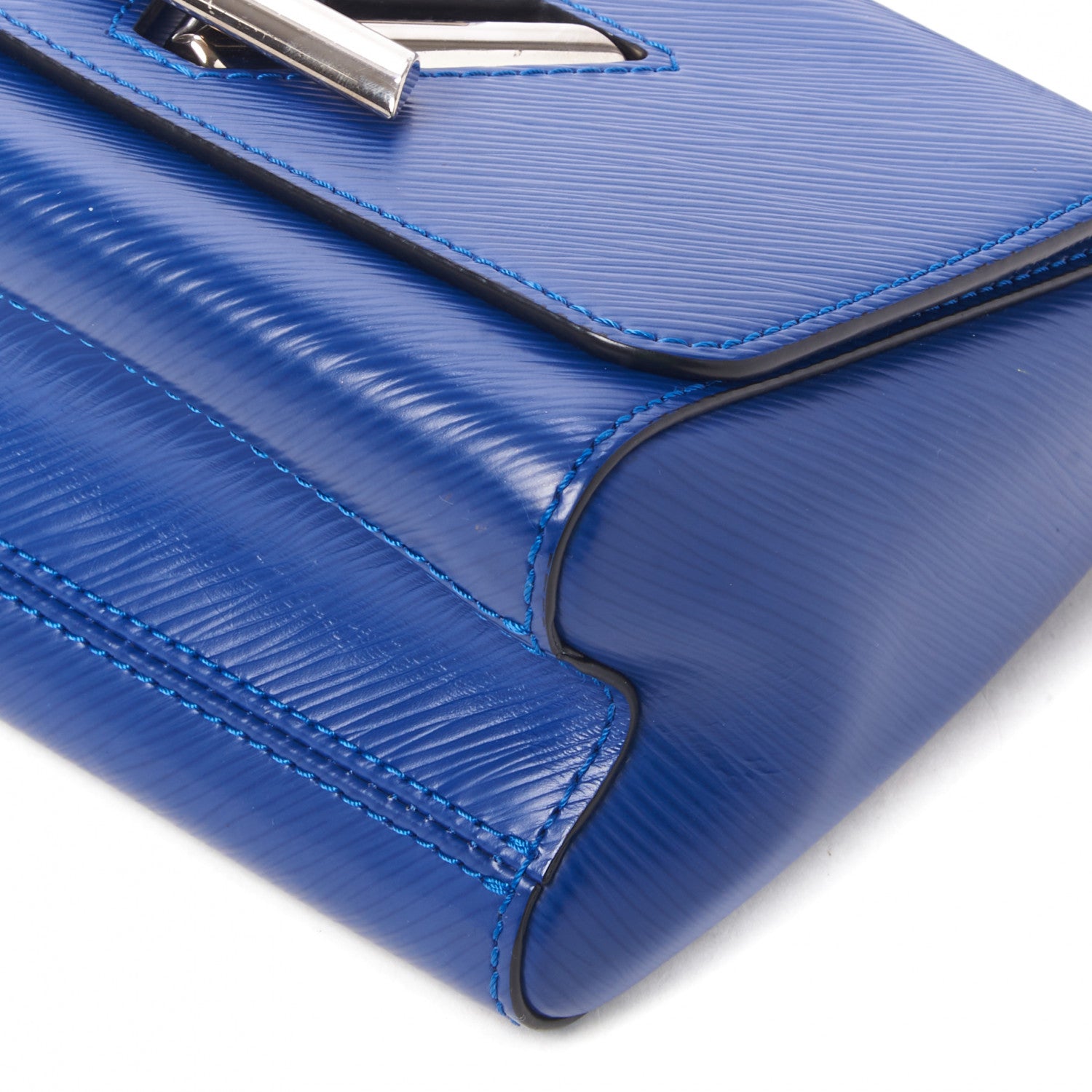 Louis Vuitton Epi Twist Shoulder Bag PM Blueberry 4 of 7