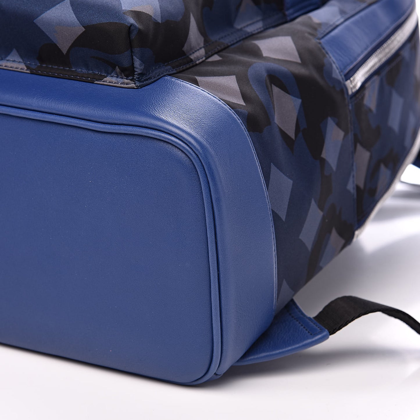 Nylon Camo Dieter Medium Backpack Estate Blue