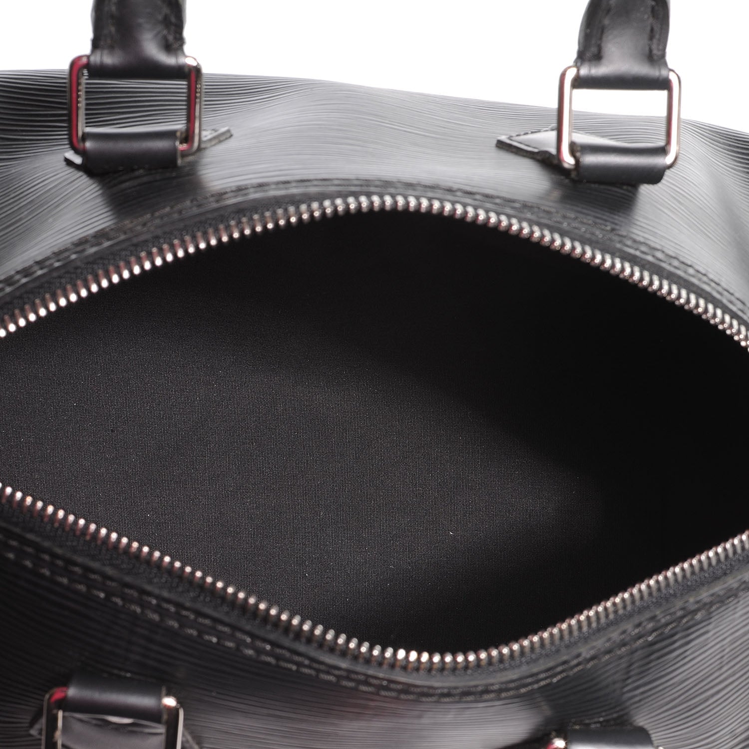 Louis Vuitton Epi Speedy 25 Black 5 of 7