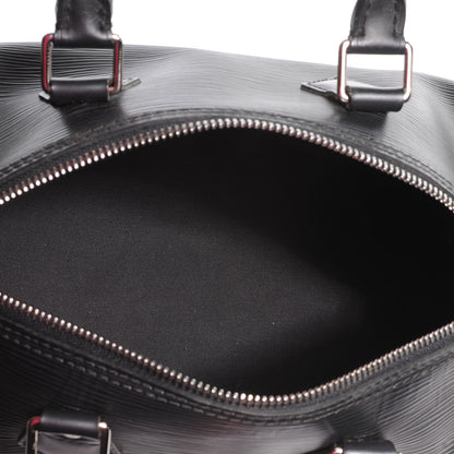 Louis Vuitton Epi Speedy 25 Black 5 of 7