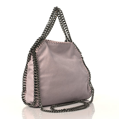 Stella McCartney Shaggy Deer Mini Falabella Fold Over Tote Pink 2 of 7