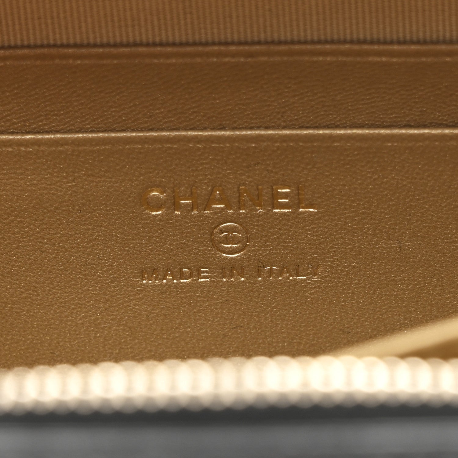 Chanel Lambskin Quilted CC Pearl Crush Camera Case Black 7 of 12