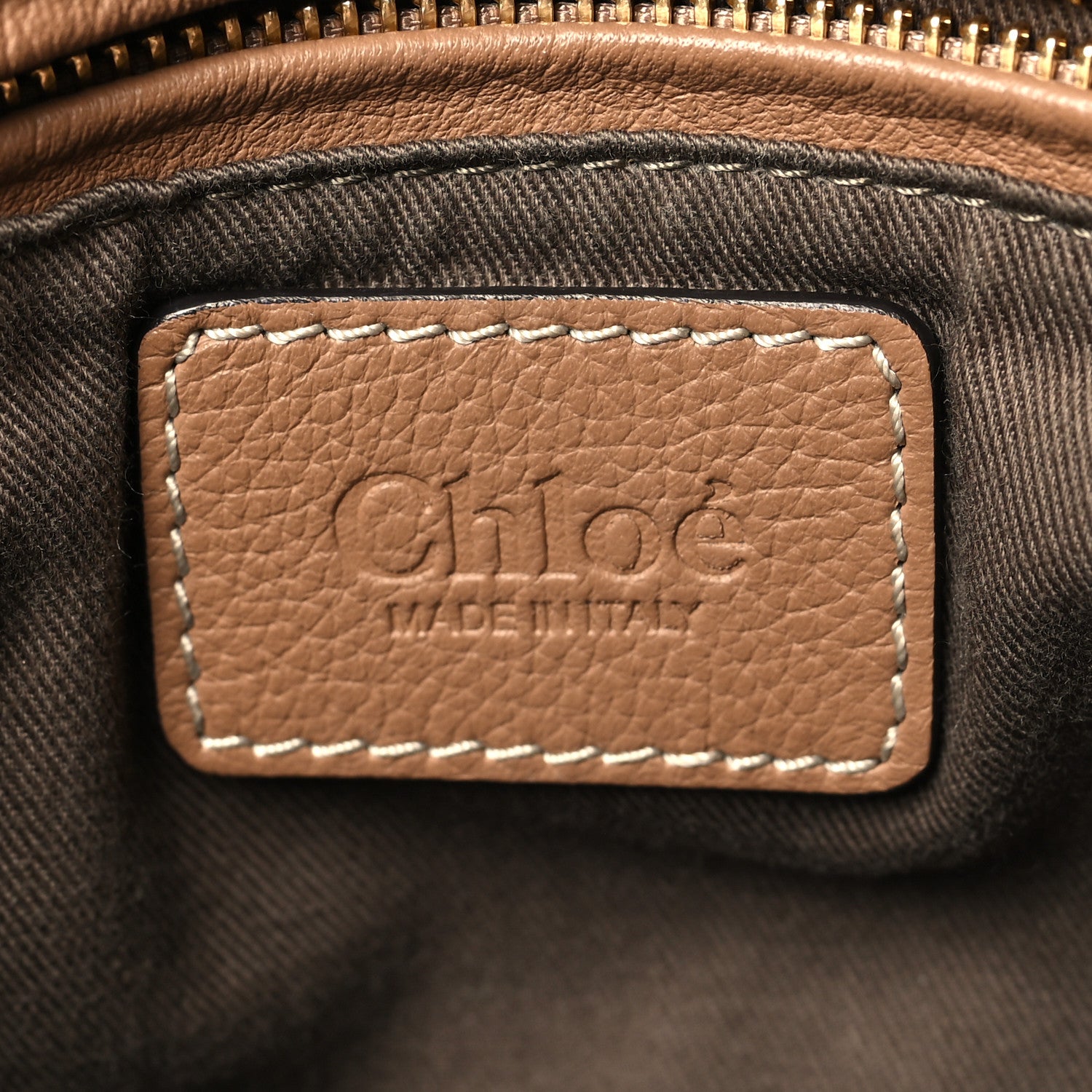 Chloe Calfskin Medium Marcie Satchel Nut 6 of 9