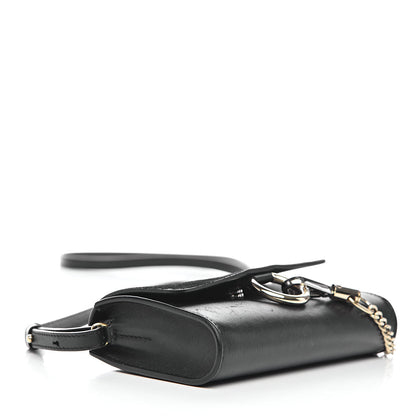 Chloe Suede Calfskin Mini Faye Shoulder Bag Black 4 of 14