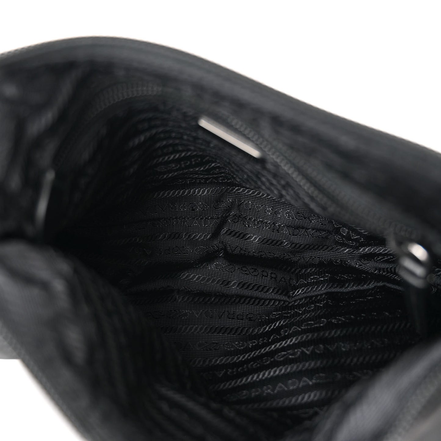 Tessuto Nylon Studded New Vela Hobo Black Fuoco