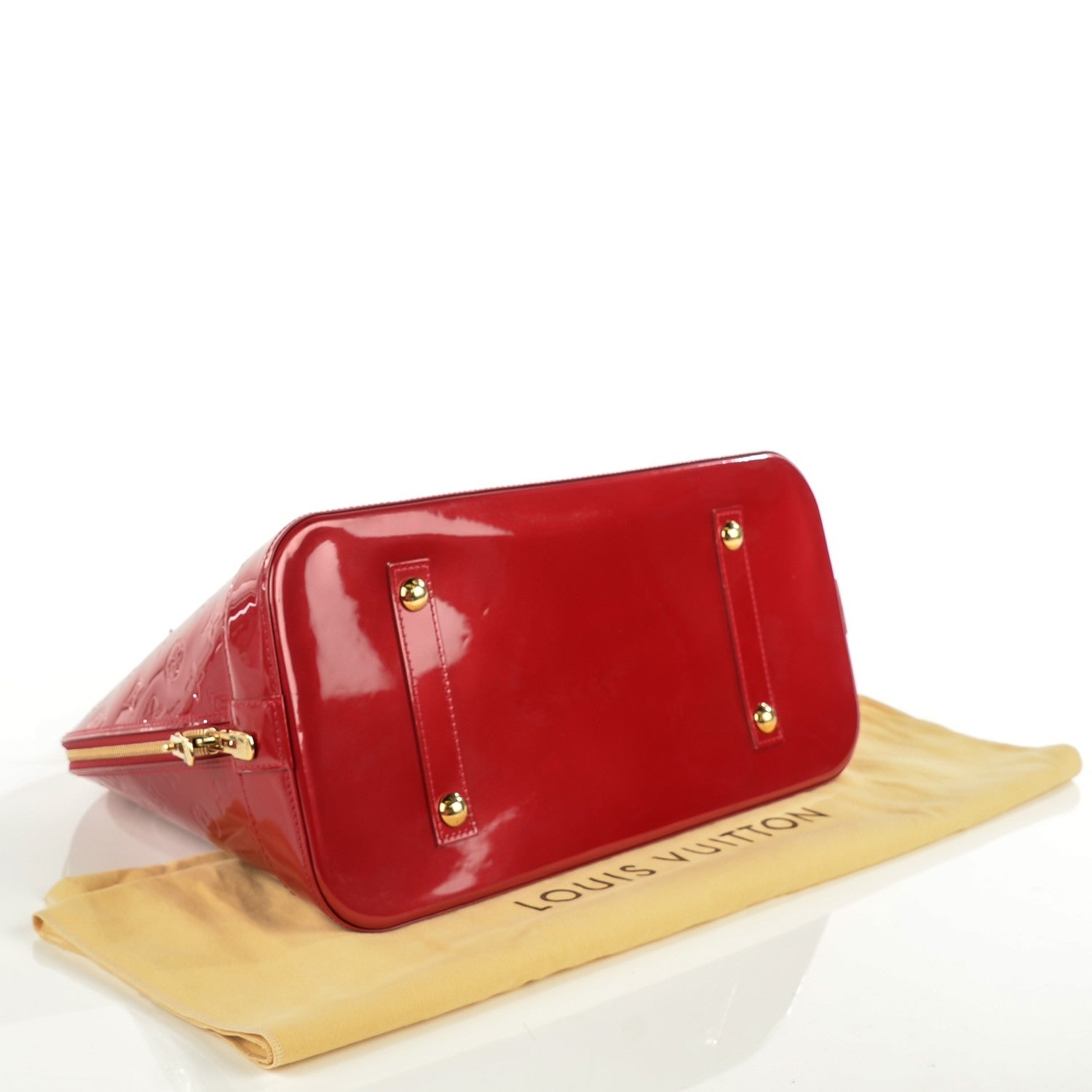 Louis Vuitton Vernis Alma GM Pomme D'Amour 4 of 7