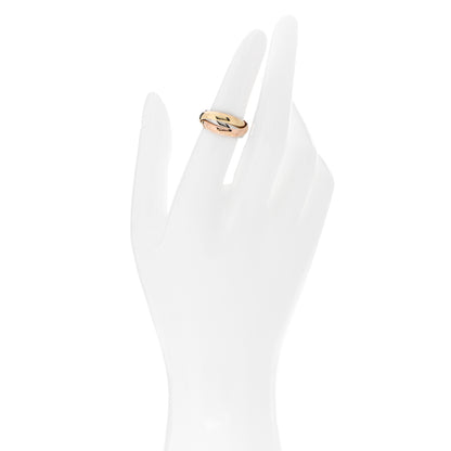 Cartier 18K Pink Yellow White Gold Classic Les Must De Cartier Trinity Ring 49 4.75 2 of 4