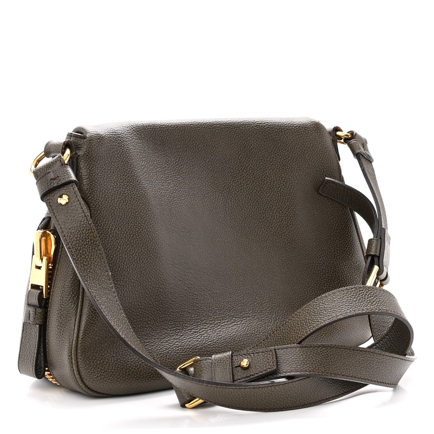 Pebbled Calfskin Medium Jennifer Green