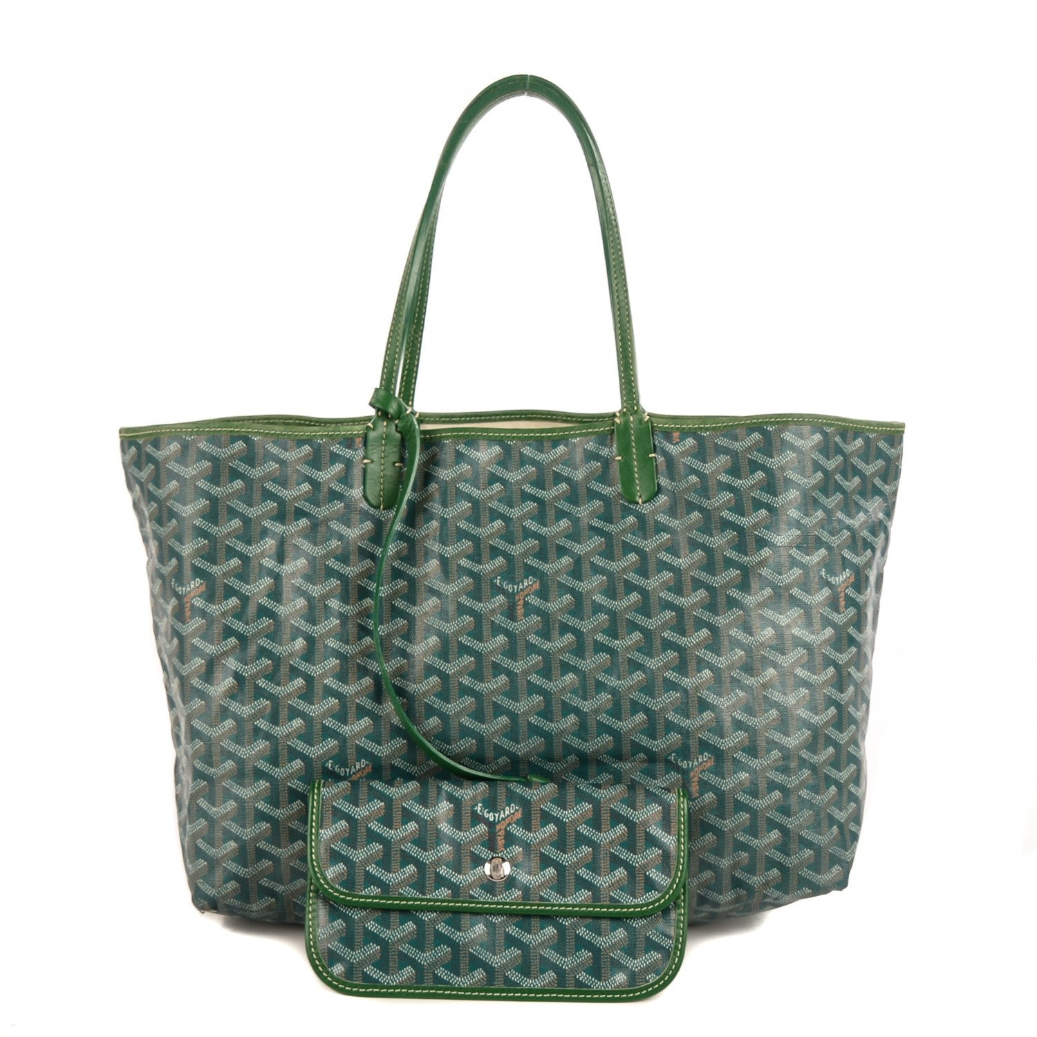 Goyard Goyardine Saint Louis PM Green 1 of 9