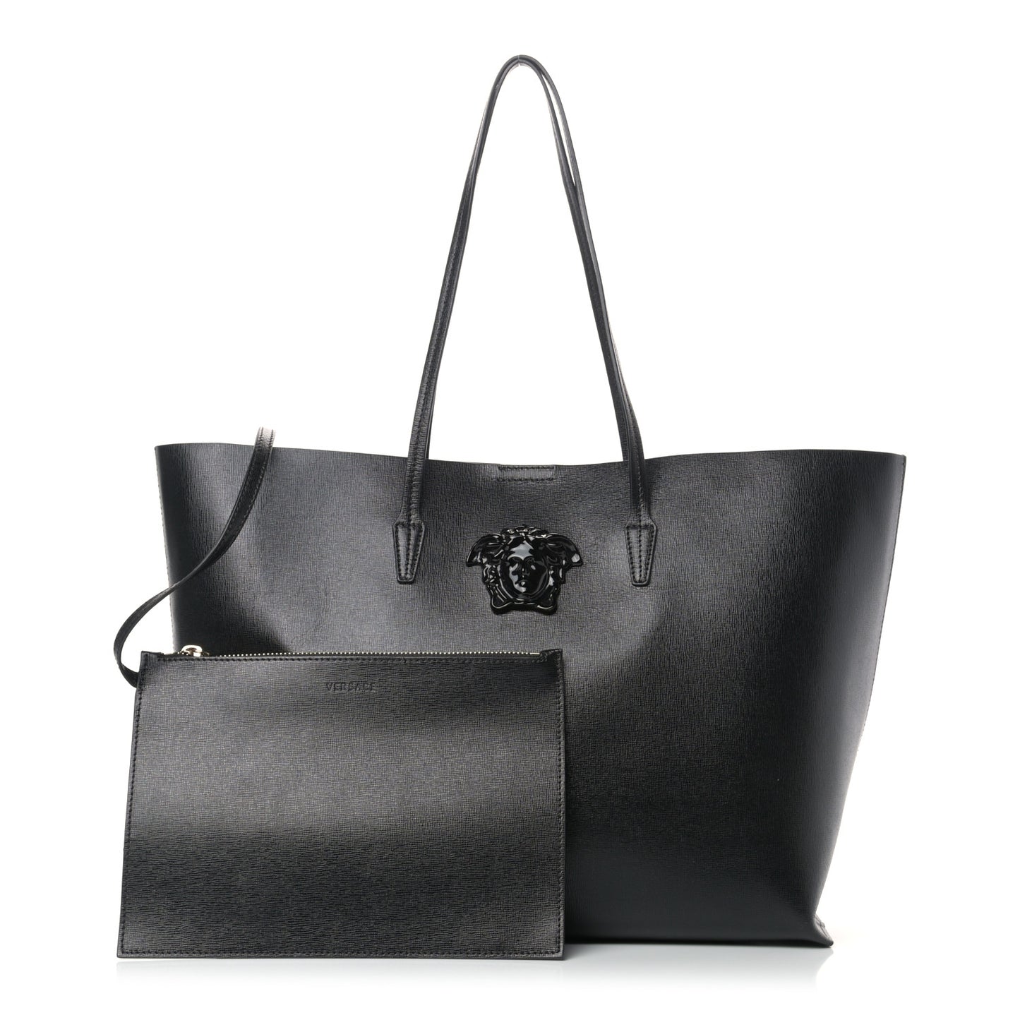 Saffiano Palazzo Medusa Tote Black